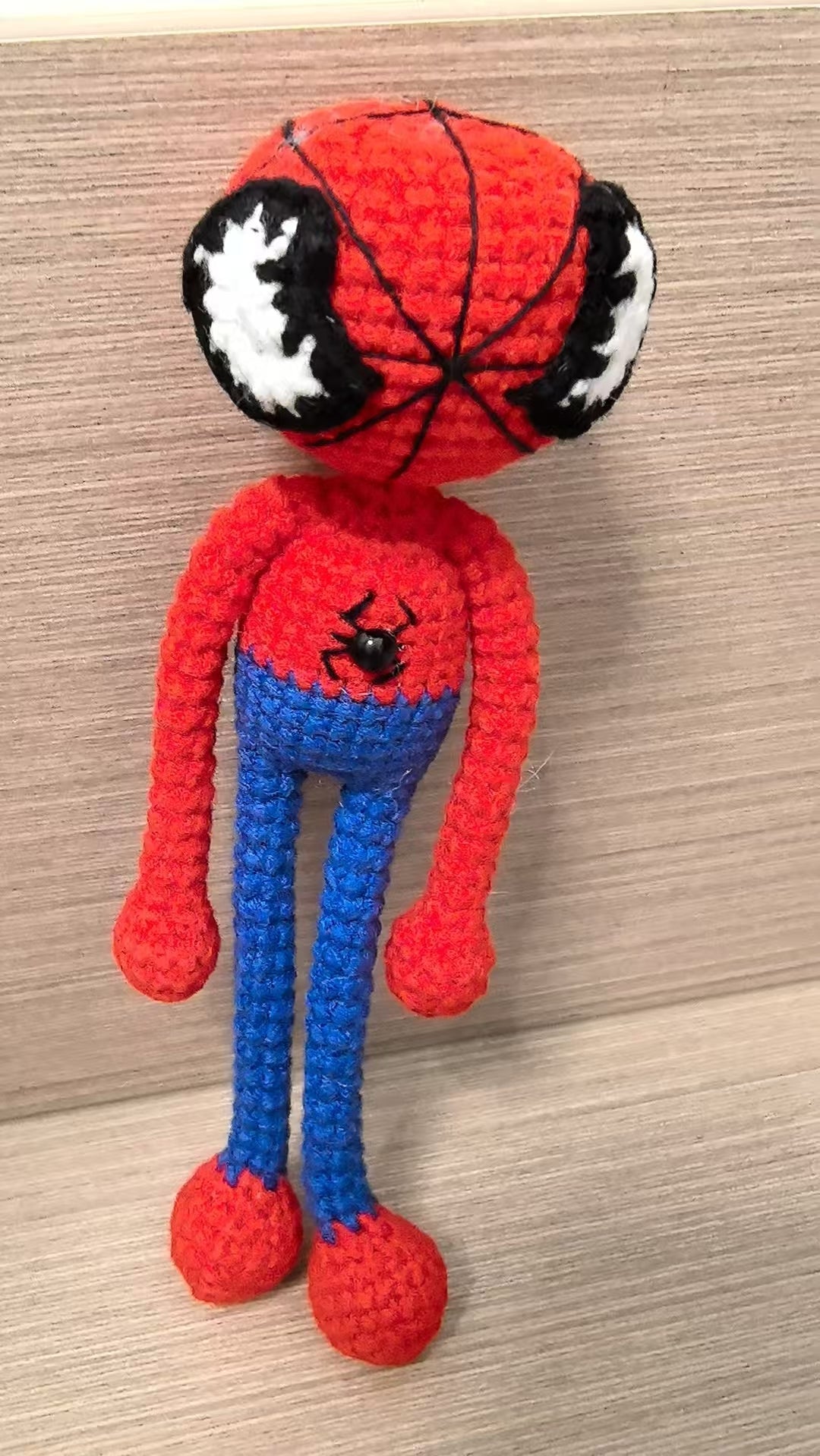 Crocheted Spider-Man
