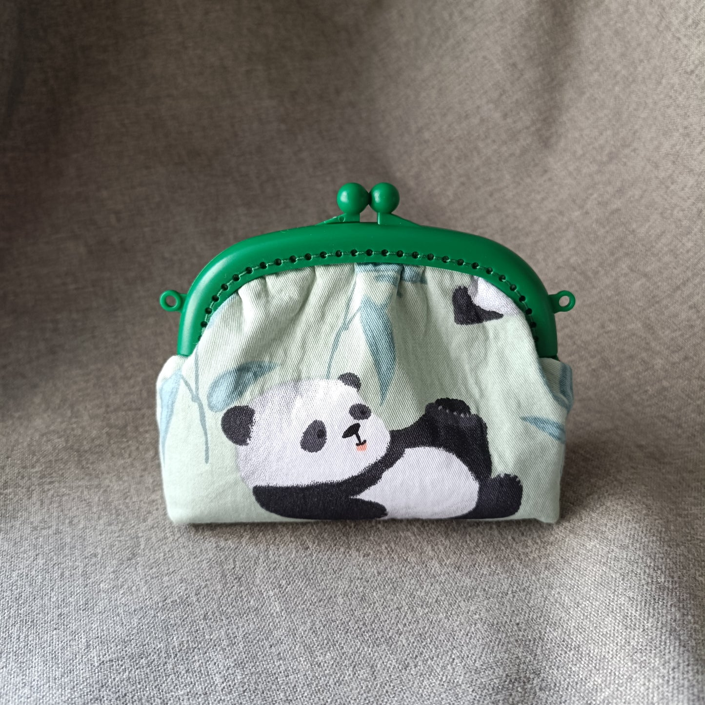 Panda Chinese traditional small wallet bag