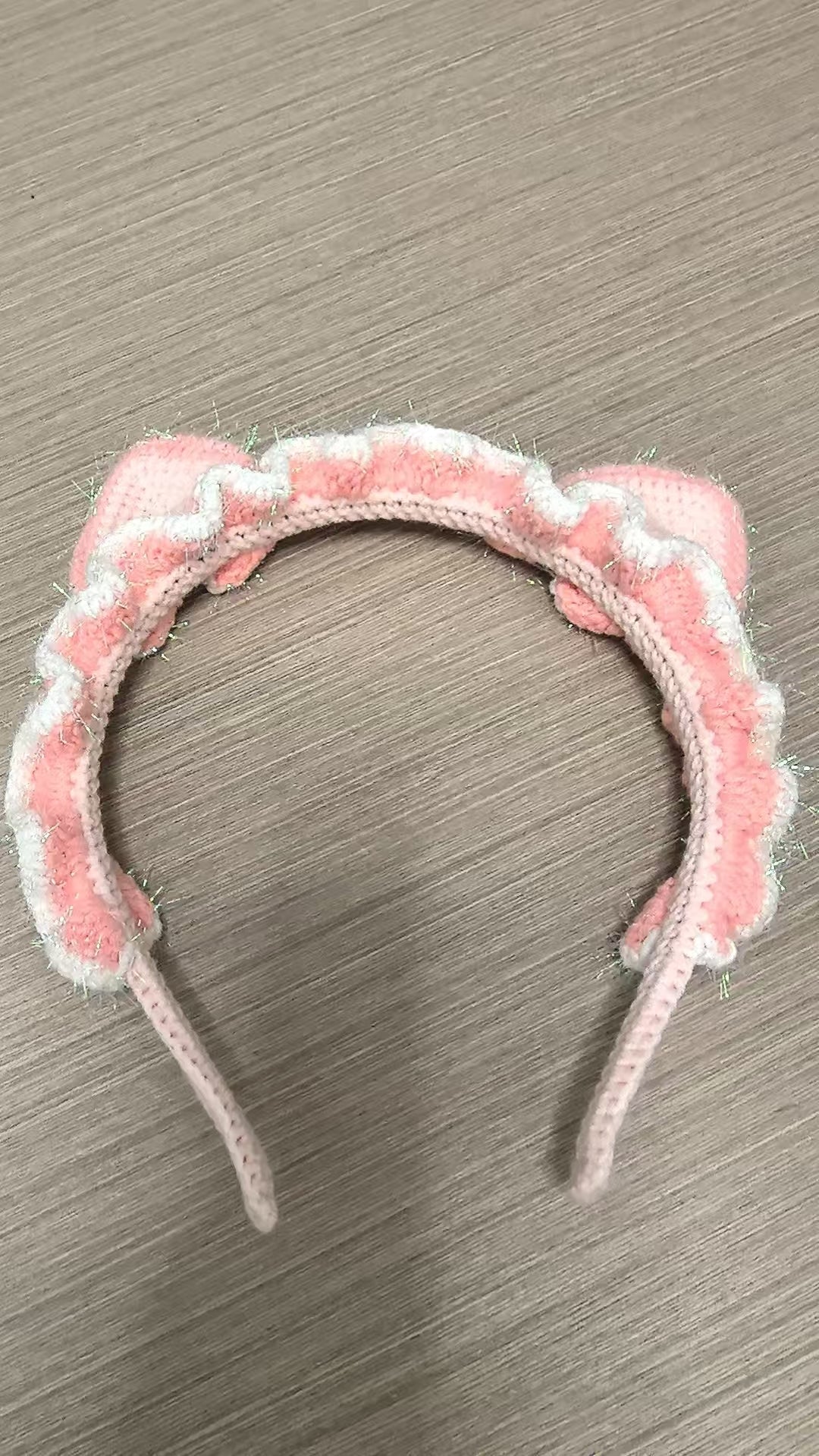 crocheted a headband