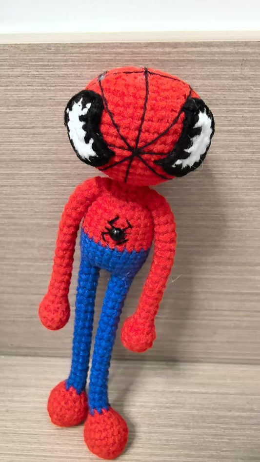Crocheted Spider-Man