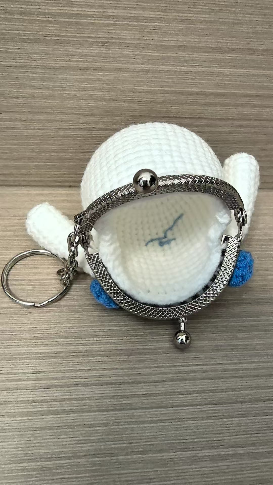 crocheted coin purse - Cinnamproll