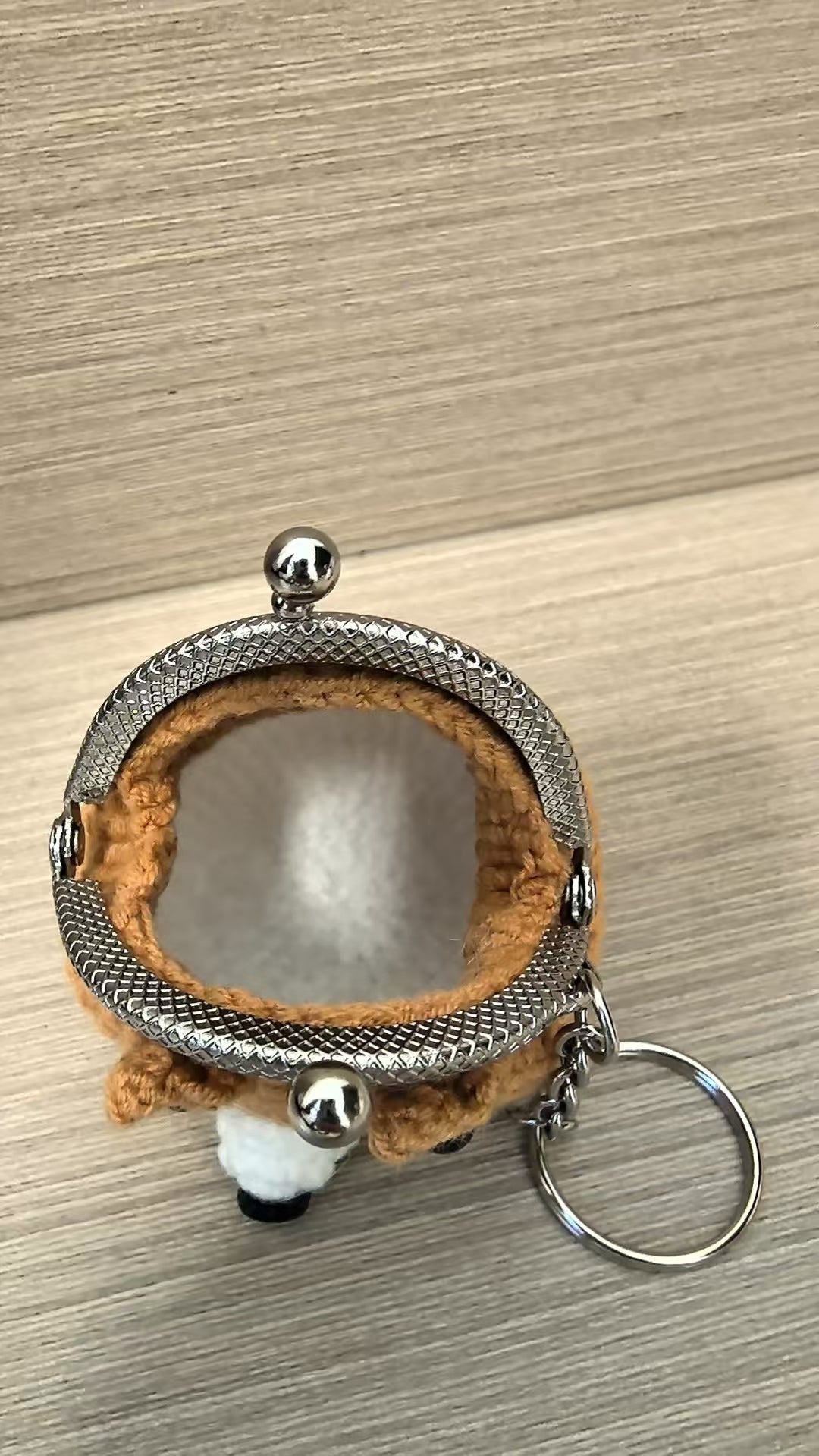 Crocheted Coin purse-Shiba Inu