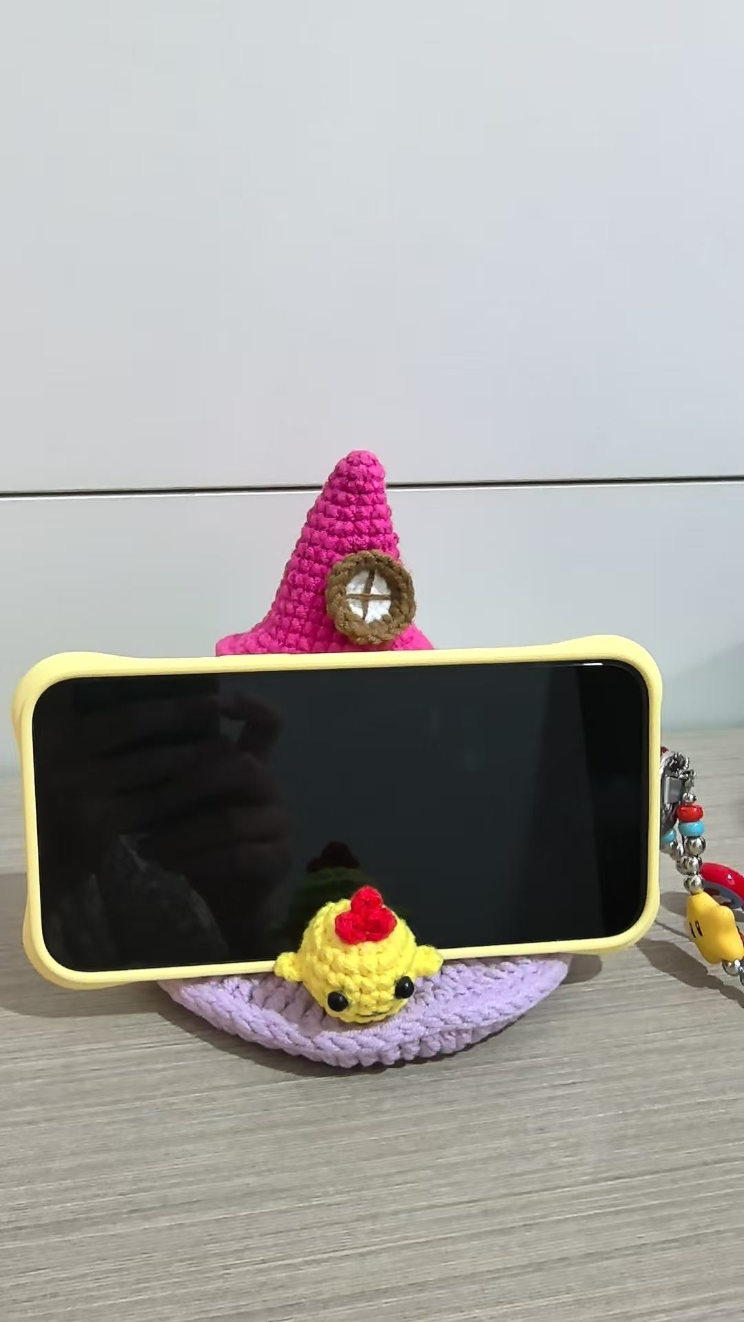 Crocheted Phone holder