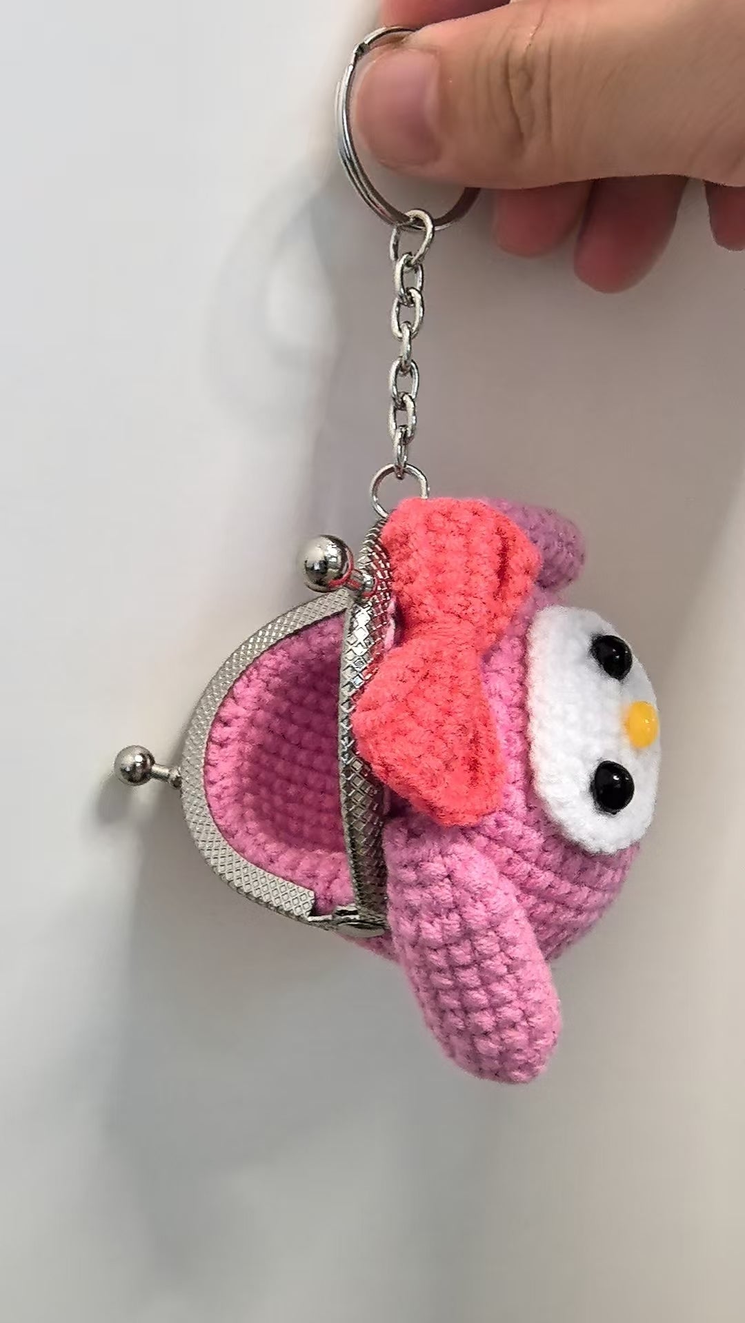 Crocheted coin purse - Melody