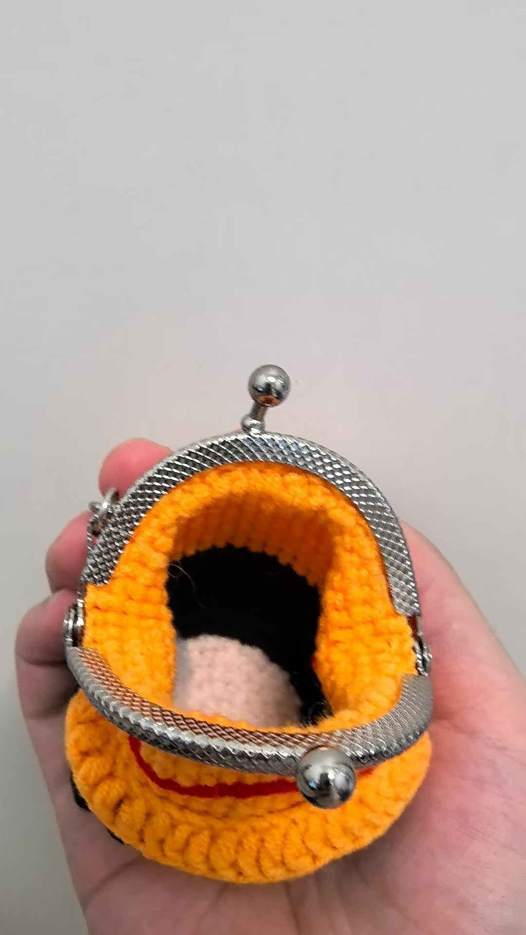 Crocheted coin purse -  Luffy
