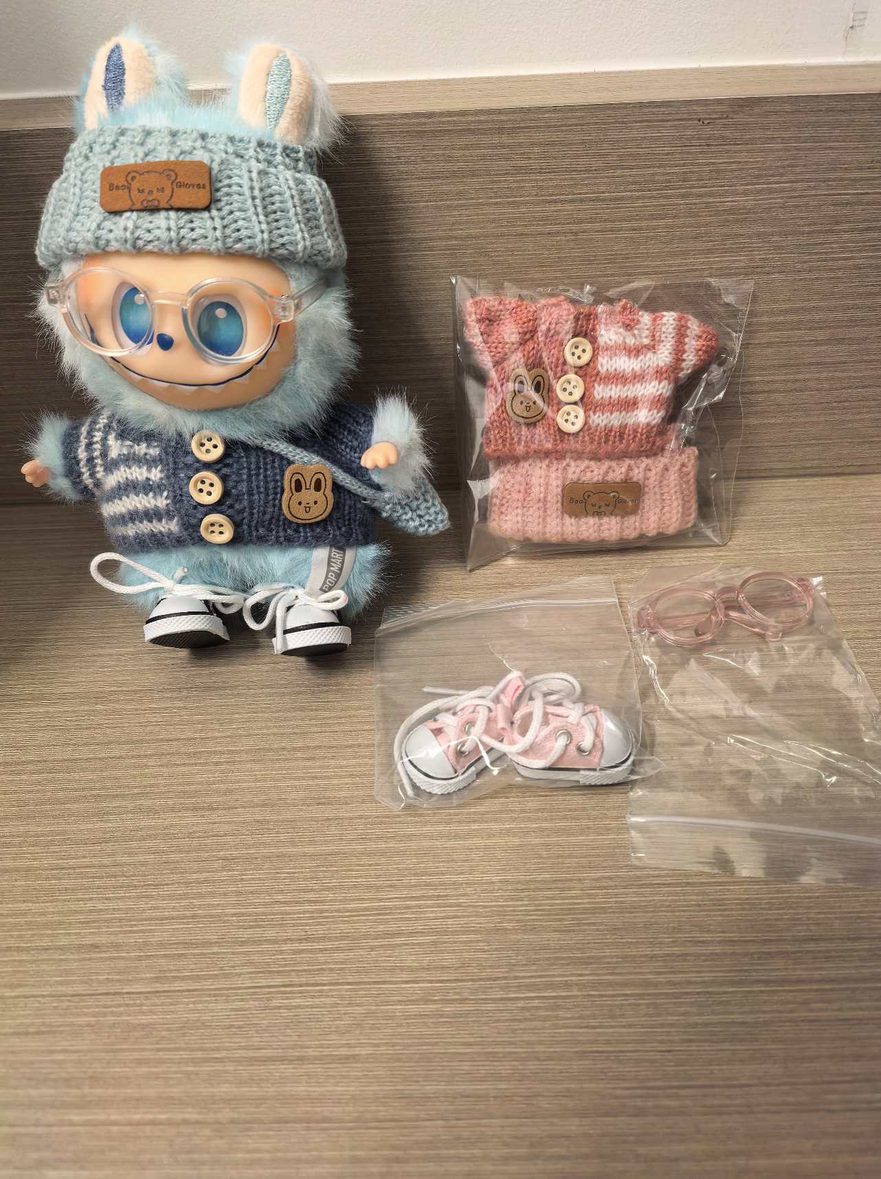 Labubu clothes suites